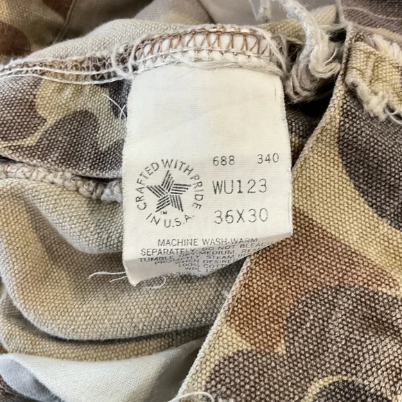 Vintage Carhartt Duck Camo Work Pants - Picture 3 of 9